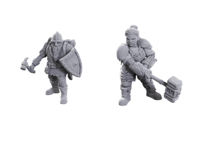WizKids (Neca) Miniatures > WizKids Dungeons & Dragons: Unpainted Minis - Dwarves (Limited Edition 50th Anniversary) 634482907337 90733