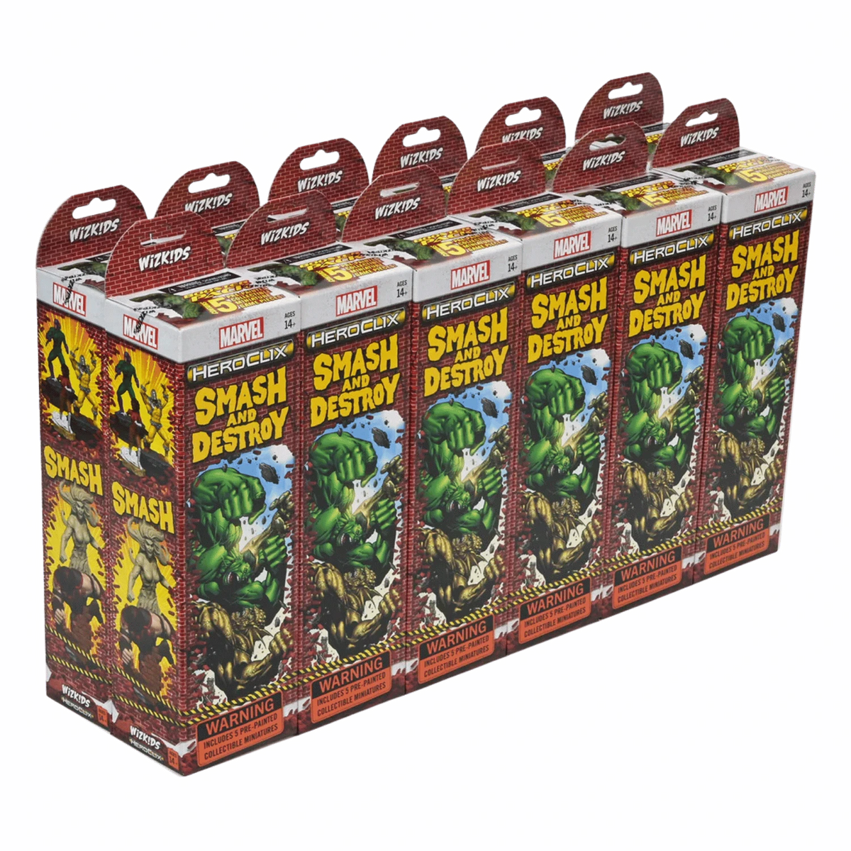 WizKids (Neca) Miniatures > WizKids Marvel HeroClix: Booster Brick - Smash and Destroy 634482850220 WZK 85022