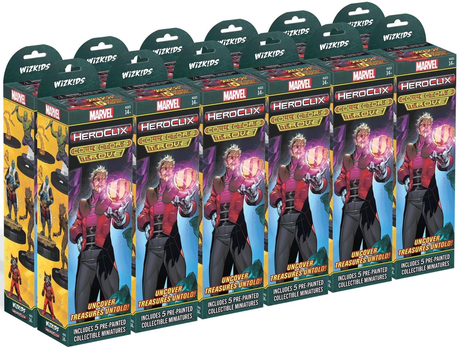 WizKids (Neca) Miniatures > WizKids Marvel HeroClix: Collector`s Trove Booster Brick 634482850046 WZK 85004