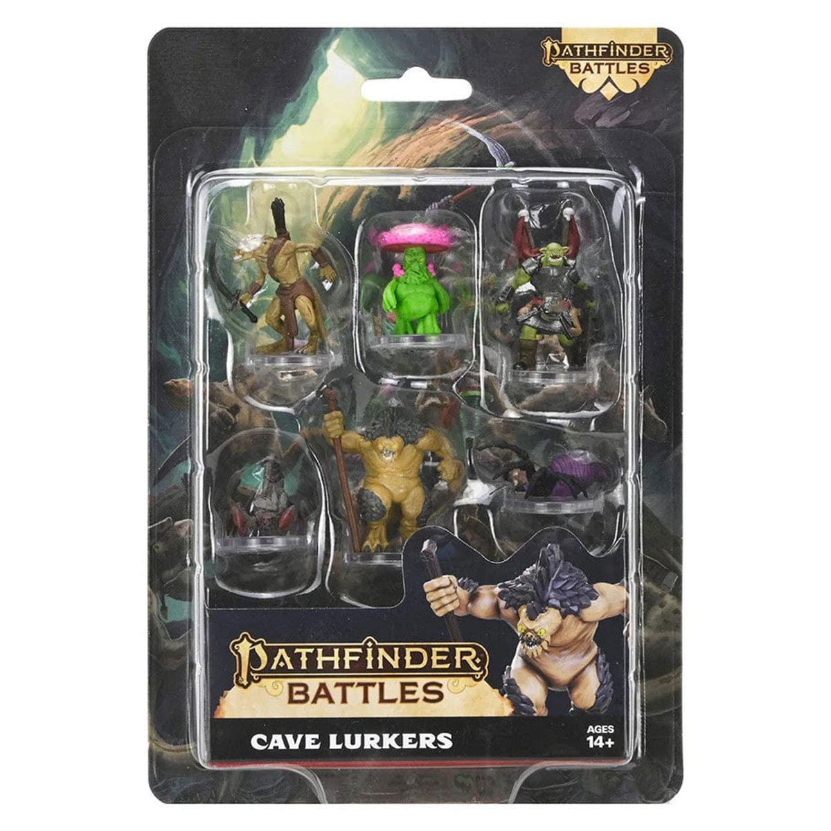 WizKids (Neca) Miniatures > WizKids Pathfinder Battles: Cave Lurkers Blister Pack 634482975916 WZK97591