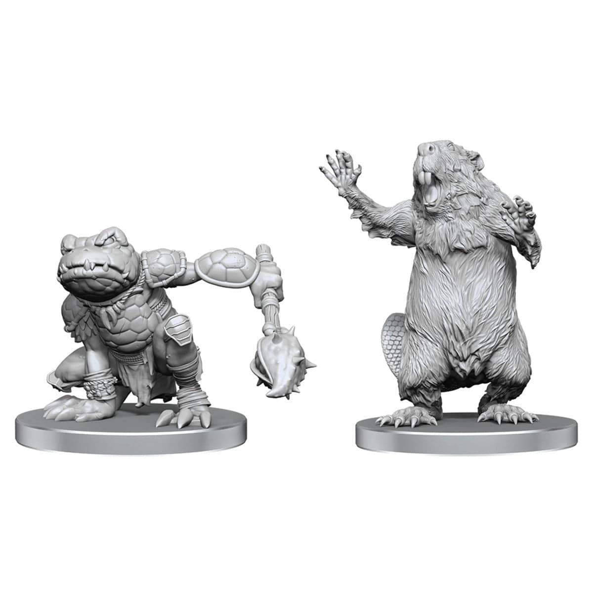 WizKids (Neca) Miniatures > WizKids Pathfinder Battles Deep Cuts: Boggard Scout & Castoroides 634482975879 WZK97587