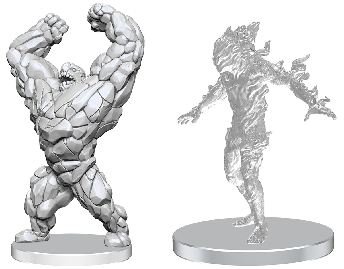 WizKids (Neca) Miniatures > WizKids Pathfinder Battles Deep Cuts: Living Landslide & Living Wildfire 634482908334 634482908334