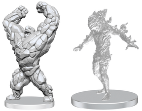 WizKids (Neca) Miniatures > WizKids Pathfinder Battles Deep Cuts: Living Landslide & Living Wildfire 634482908334 634482908334