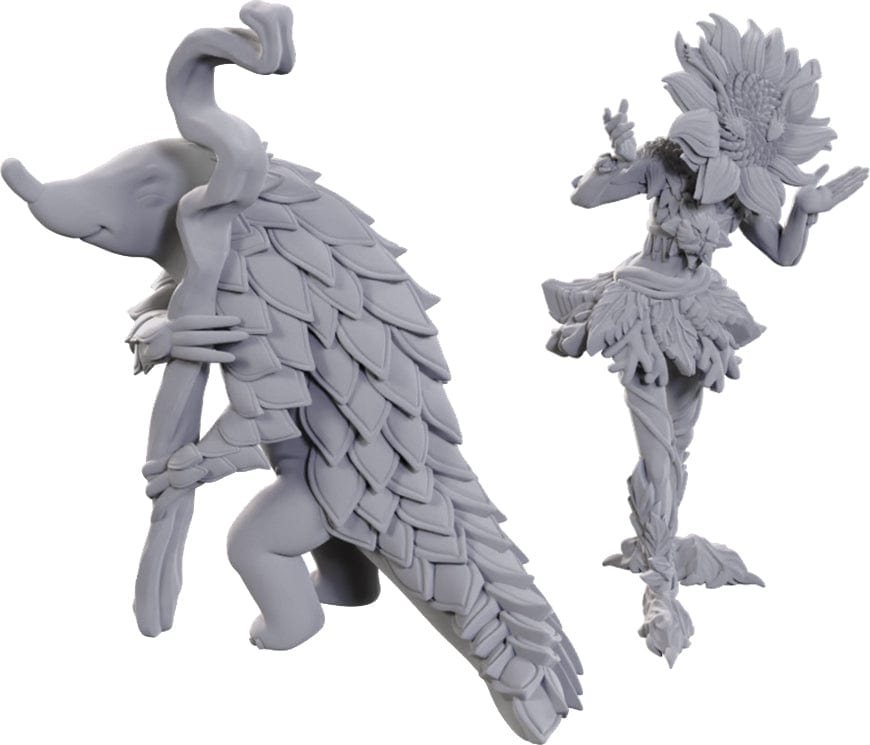 WizKids (Neca) Miniatures > WizKids Pathfinder Battles: Deep Cuts Unpainted Miniatures - Sunflower Leshy and Fruit Leshy (W25) 634482907658 WZK 90765