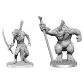 WizKids (Neca) Miniatures > WizKids Pathfinder Battles Deep Cuts: Xulgath Skirmisher & Stoneliege 634482975848 WZK97584