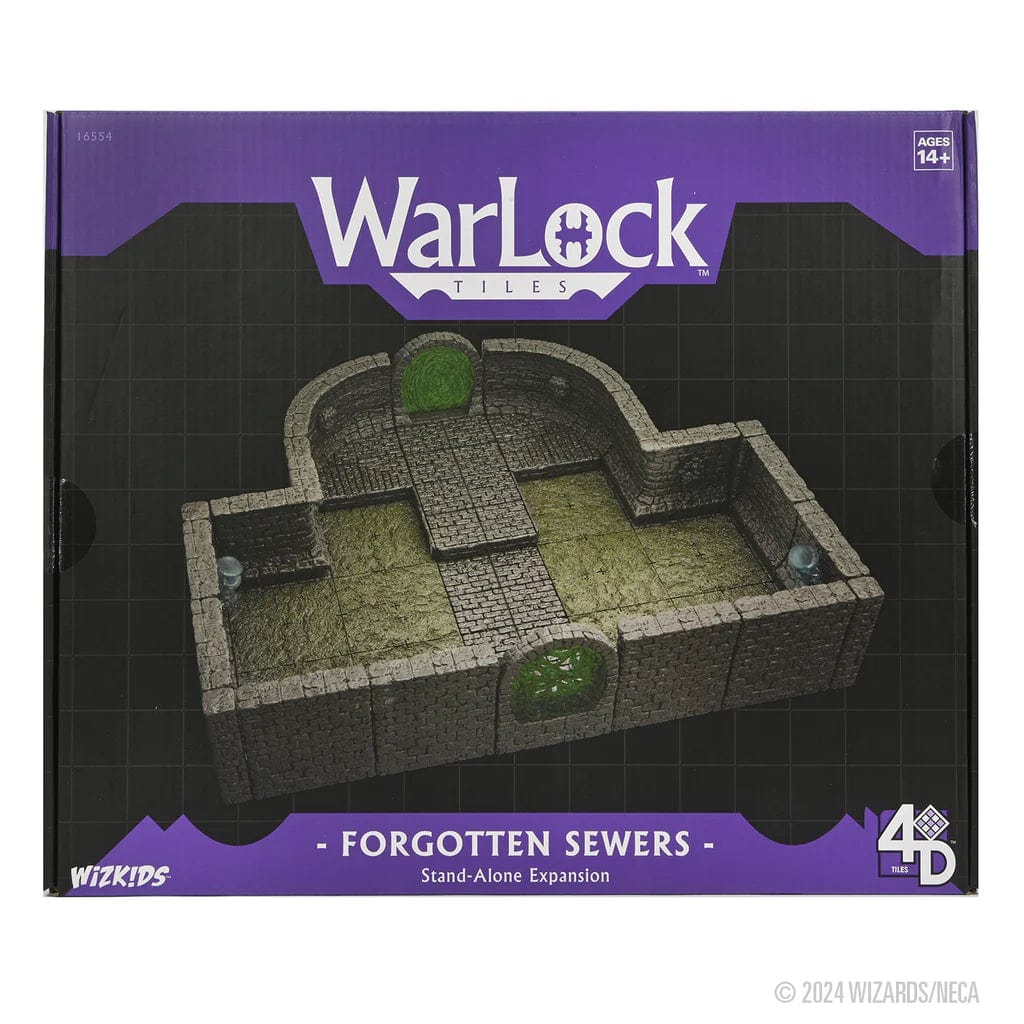 WizKids (Neca) Miniatures > WizKids WarLock Tiles: Forgotten Sewers Stand-Alone Expansion 634482165546