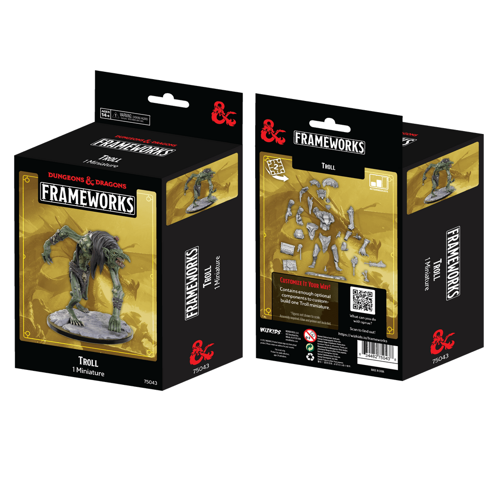 WizKids: D&D Frameworks - Troll