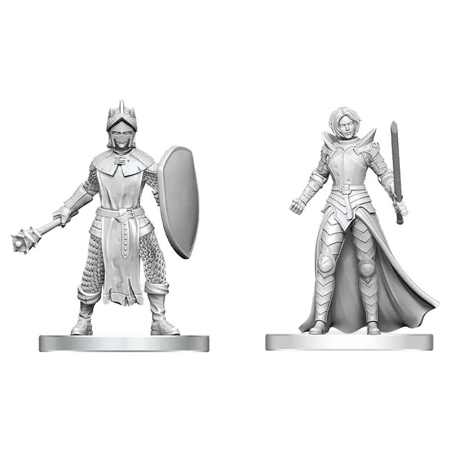 WizKids (Neca) Miniatures > WizKids WizKids: D&D Nolzur's Marvelous Miniatures - Black Gauntlet & Zhentilar Paladin of Bane 634482908921 WZK90892