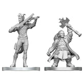 WizKids (Neca) Miniatures > WizKids WizKids: D&D Nolzur's Marvelous Miniatures - Tiefling Bard & Dwarf Cleric 634482908853 WZK90885