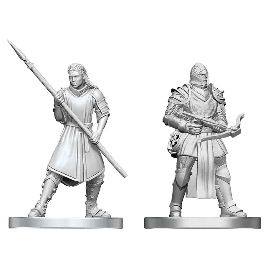 WizKids (Neca) Miniatures > WizKids WizKids: D&D Nolzur's Marvelous Miniatures - Town Guards 634482908945 WZK90894