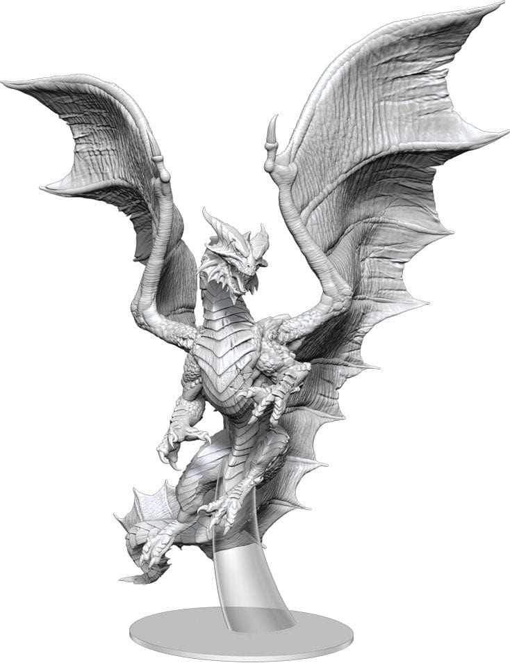 WizKids (Neca) Miniatures > WizKids WizKids: D&D Nolzur's Unpainted - Adult Copper Dragon 634482906026 WZK 90602