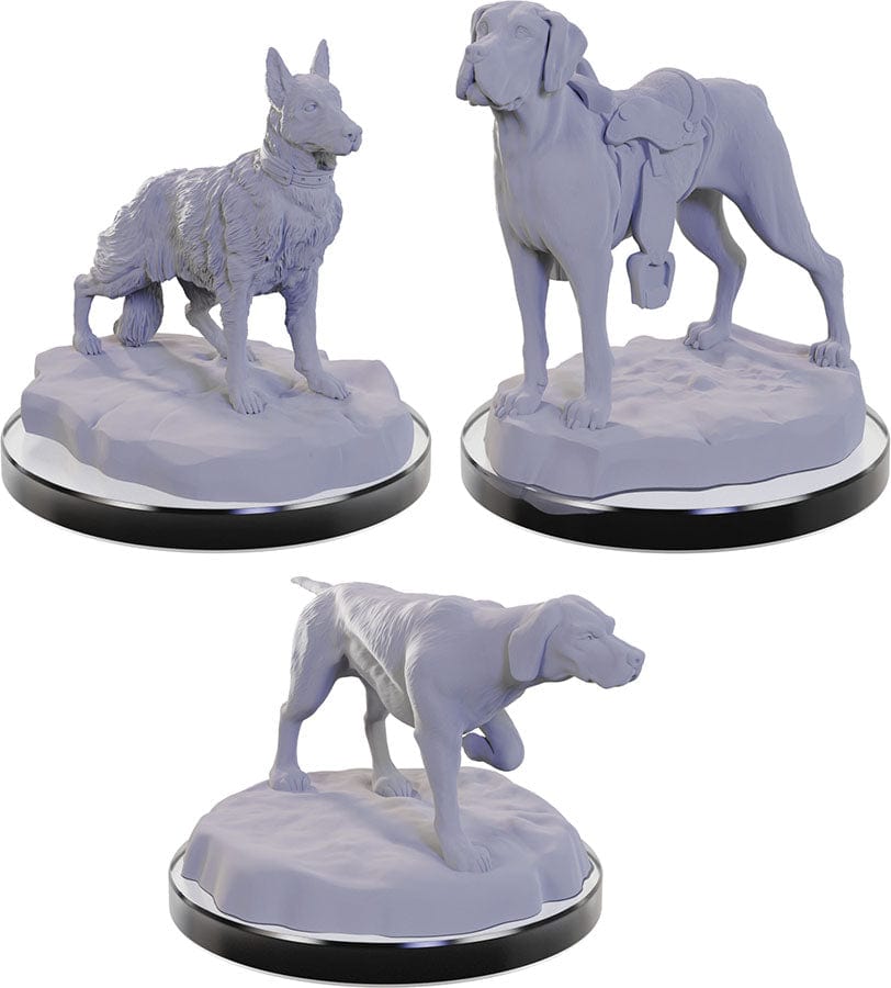 WizKids (Neca) Miniatures > WizKids WizKids: Deep Cuts Unpainted Miniatures - Dog Companions, W22 634482906903 WZK 90690