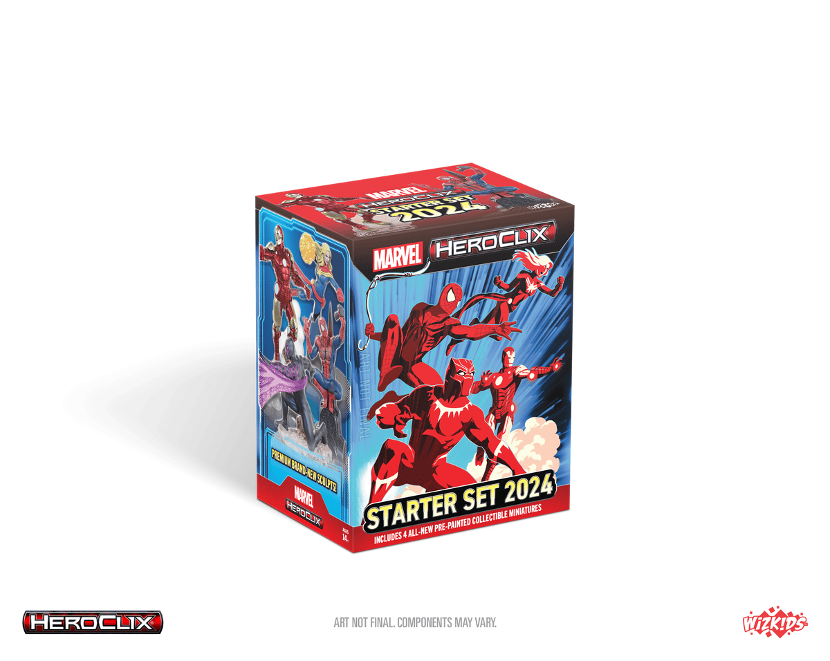 WizKids (Neca) Tabletop Games > Miniature Games Marvel HeroClix: Starter Set 2024 634482849170 WZK 84917