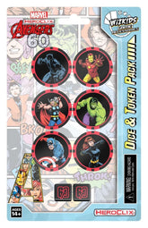 Avengers 60th Anniversary Dice & Token Pack