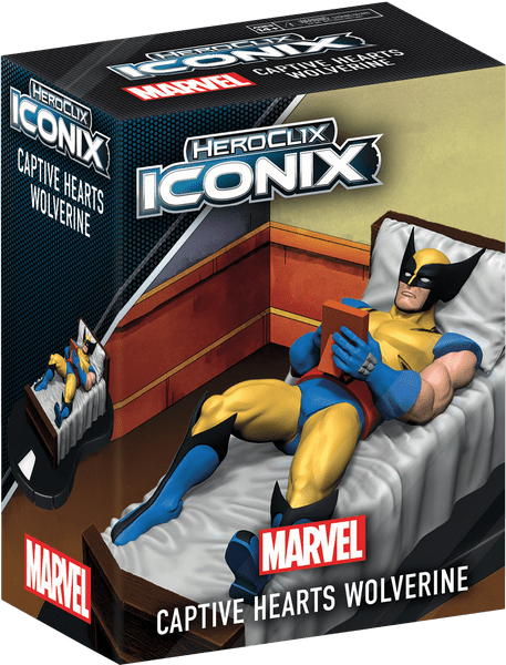 WizKids (Neca) Tabletop Games > Miniature Games Marvel HeroClix: Iconix - Captive Hearts Wolverine 634482848432 WZK 84843