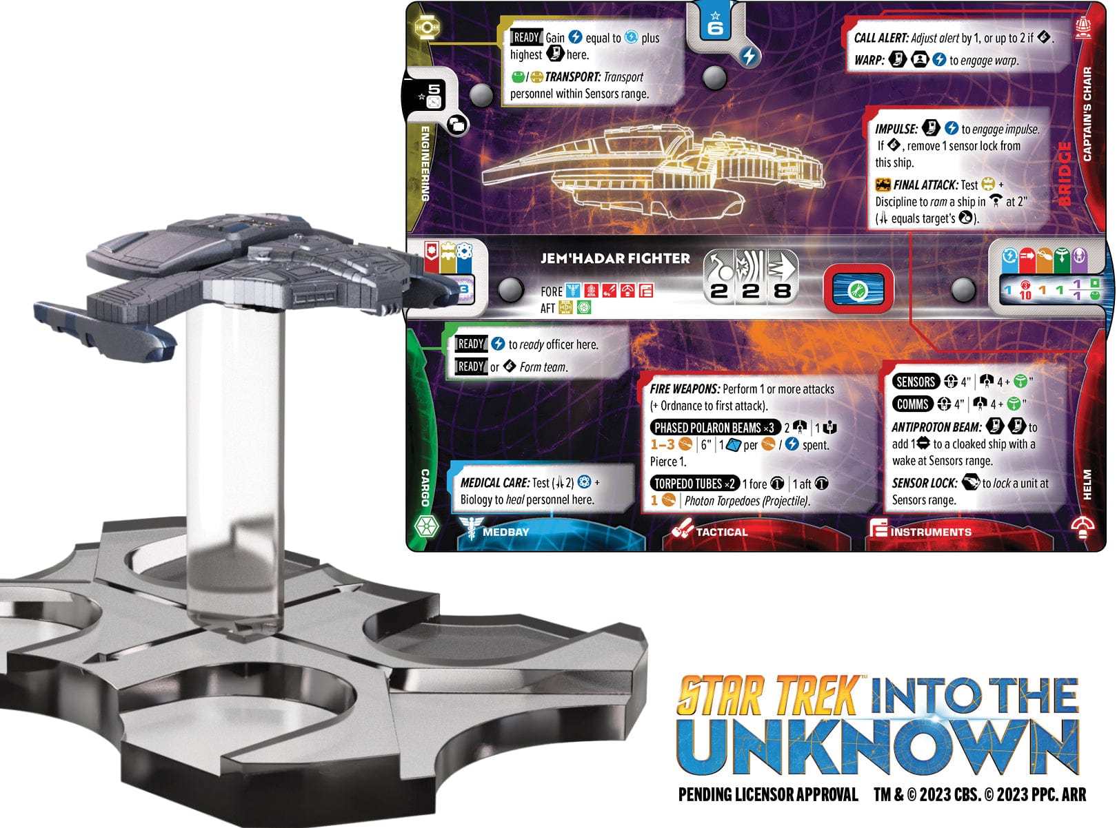 WizKids (Neca) Tabletop Games > Miniature Games Star Trek Into the Unknown: Federation vs. Dominion Core Set 63297020 WZK 89850