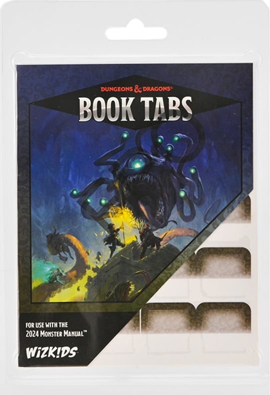 WizKids (Neca) Tabletop Games > Role-Playing Games > Accessories DND BOOK TABS 2024 MONSTER MANUAL 634482892145 89214