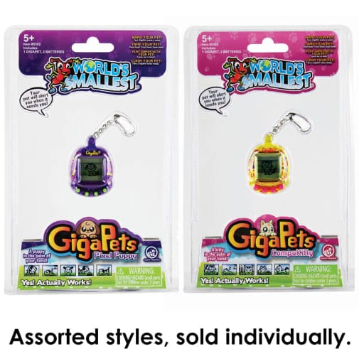 World's Smallest Toys > Super Impulse World's Smallest: GigaPets 810010993984 5327