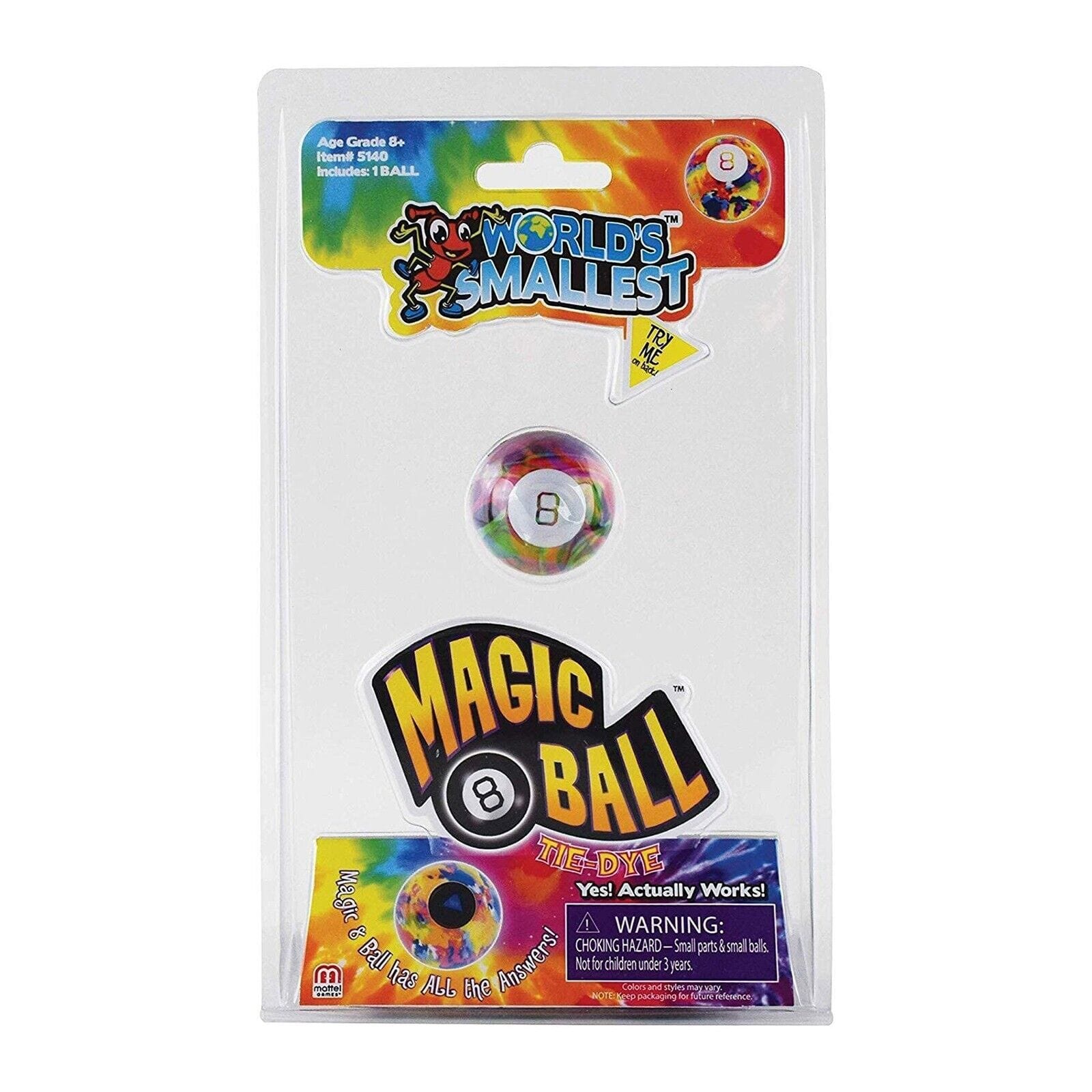 World's Smallest Toys > Super Impulse World's Smallest: Magic 8 Ball - Tie-Dye 810010990563 5140