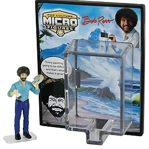 World's Smallest Toys > Super Impulse World's Smallest: Micro Figures - Bob Ross 810010991386 5041