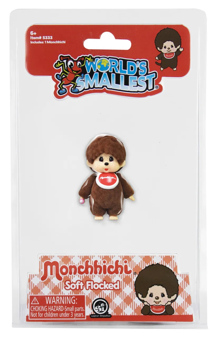 World's Smallest Toys > Super Impulse World's Smallest: Monchhichi Plush Figure 810010994721 5333