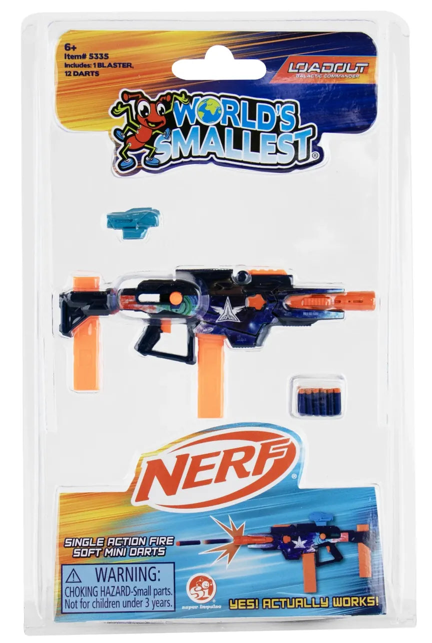 World's Smallest Toys > Super Impulse World's Smallest: Nerf Super Soaker & Nerf Loadout 810010995148 5335