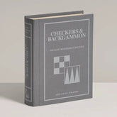WS Game Company Board Games Checkers & Backgammon Vintage Bookshelf Edition 850031312364 44420C