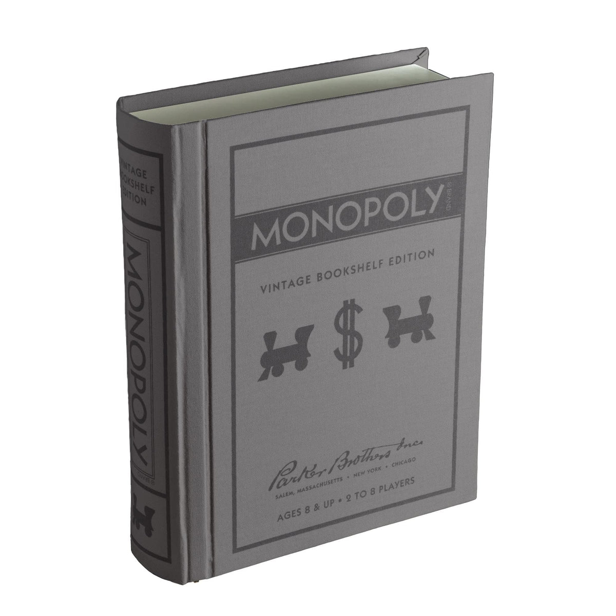 WS Game Company Board Games > Large Box Games Monopoly: Vintage Bookshelf Edition