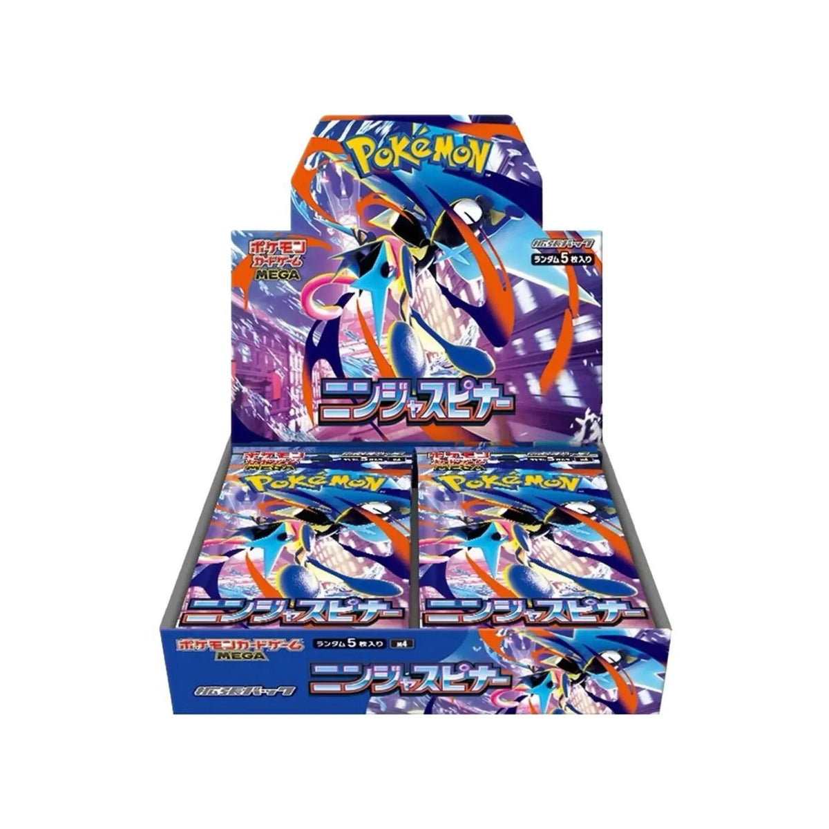xyab Trading Card Games > Pokemon Pokémon Ninja Spinner Booster Display Box (JP M4) 4521329432786 4521329432786