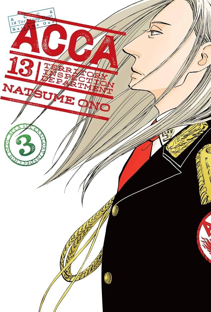 Yen Press Manga ACCA 13-Territory Inspection Department, Vol. 3 9780316446679 ING-9780316446679