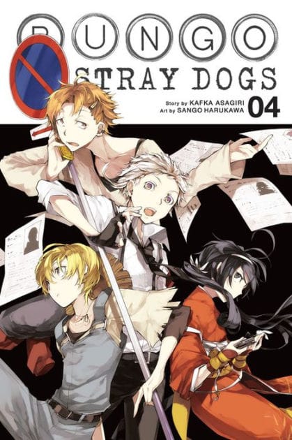 Yen Press Manga Bungo Stray Dogs, Vol. 4 9780316468169 0316468169