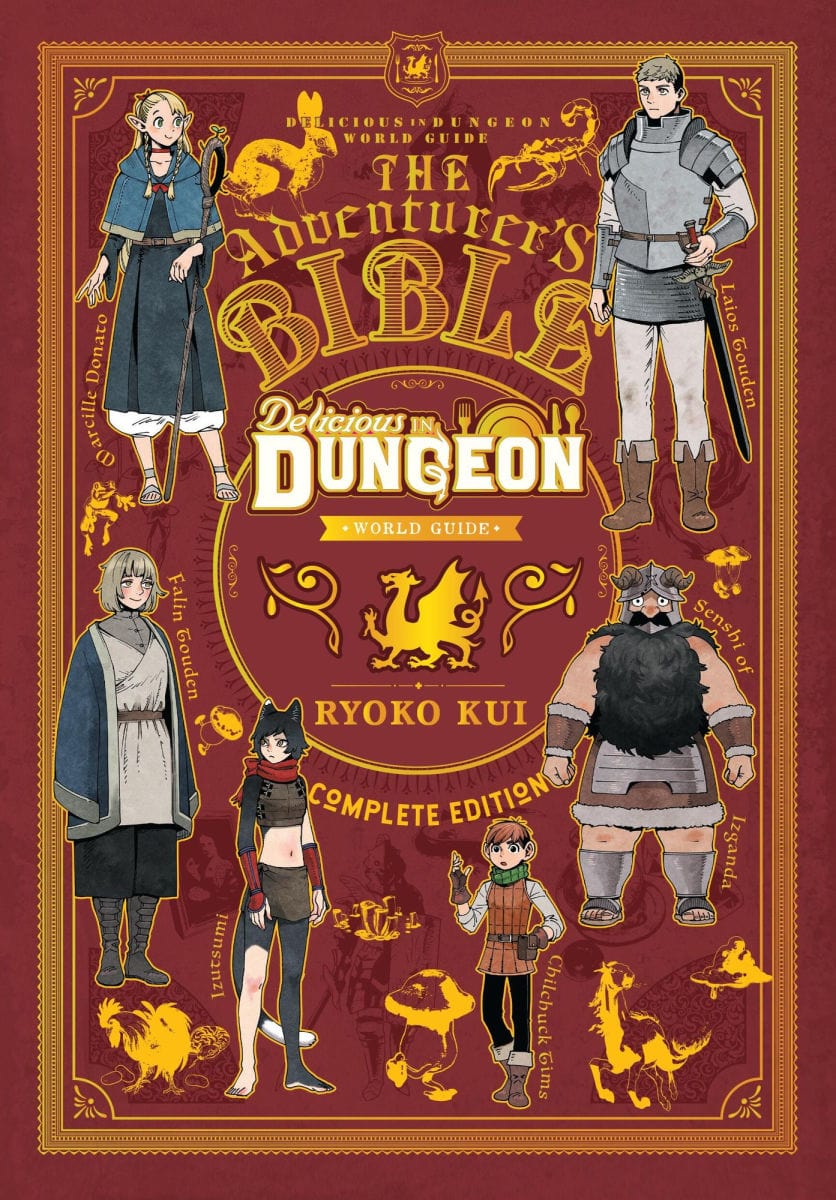 YEN PRESS Manga Delicious in Dungeon World Guide: The Adventurer's Bible, Complete Edition 9798855416558 ING-9798855416558