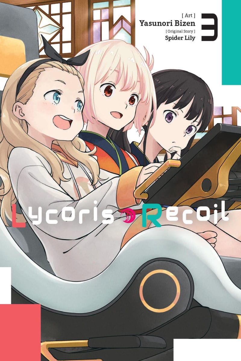YEN PRESS Manga Lycoris Recoil Volume 3 9798855405408 ING-9798855405408