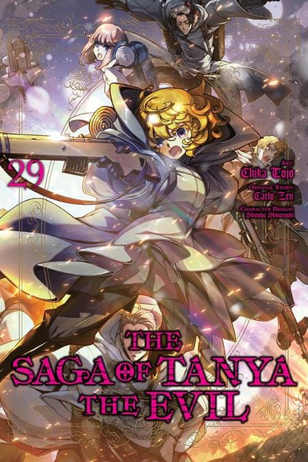 Yen Press Manga SAGA OF TANYA THE EVIL TP VOL 29 (Release Date: 11/25/2026) 9798855406849 0926YP1341