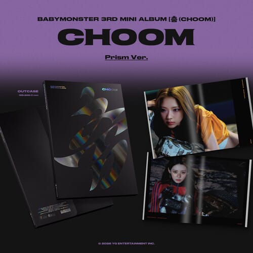 YG ENTERTAINMENT Music > Compact Discs BABYMONSTER - Choom / Choom (Prism Ver.)  [CD] 8721562700390 YGET7753.2