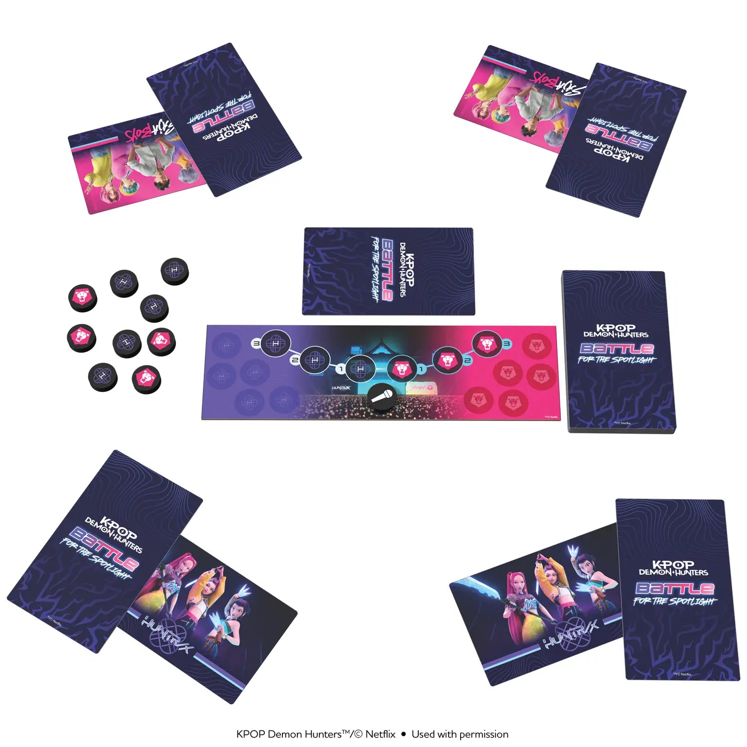 Z-Man Games Card Games KPop Demon Hunters: Battle for the Spotlight 841333144845 ZMGLLN0101EN