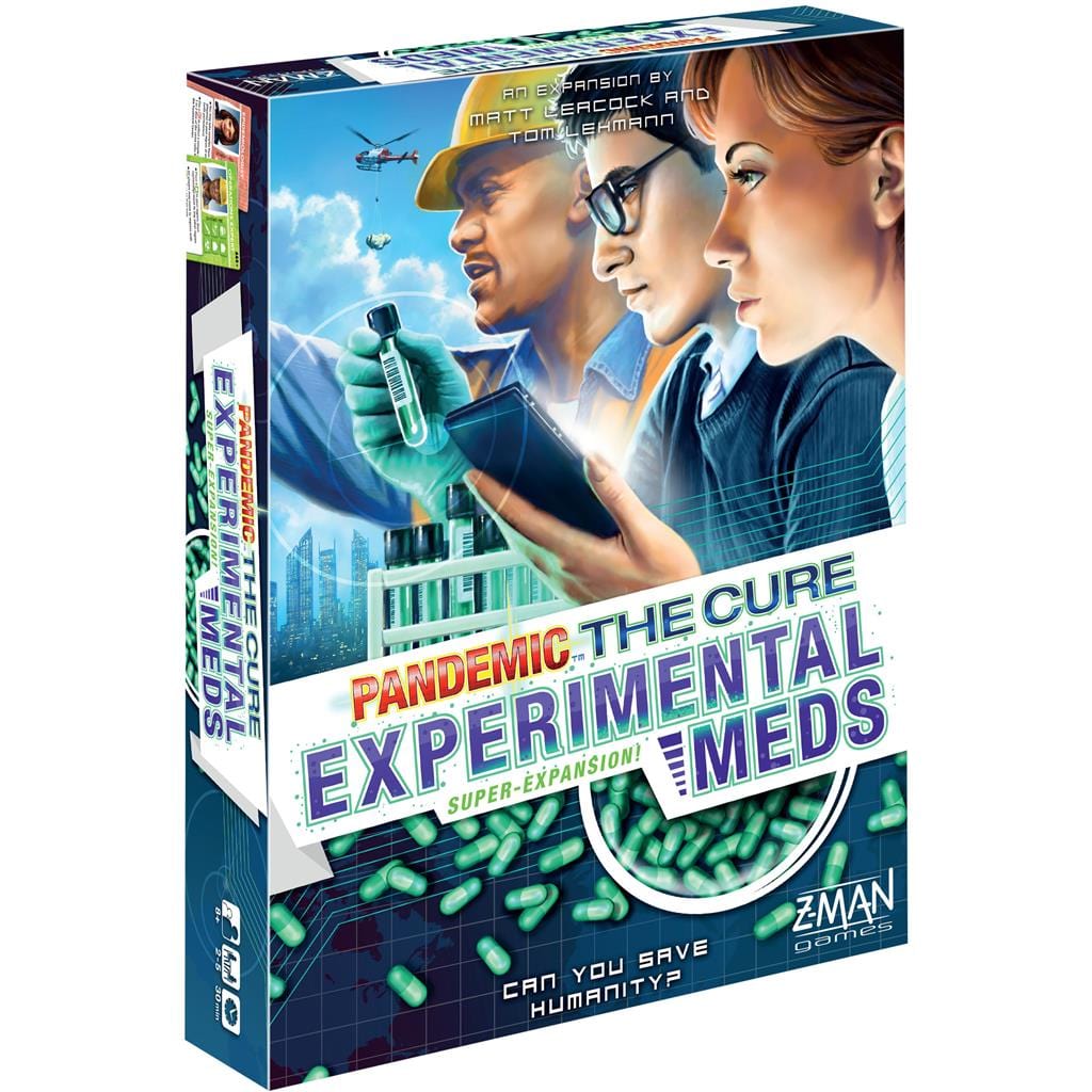 Z-Man Games Board Games > Large Box Games Pandemic: Cure - Experimental Meds 681706711515 ZM7151