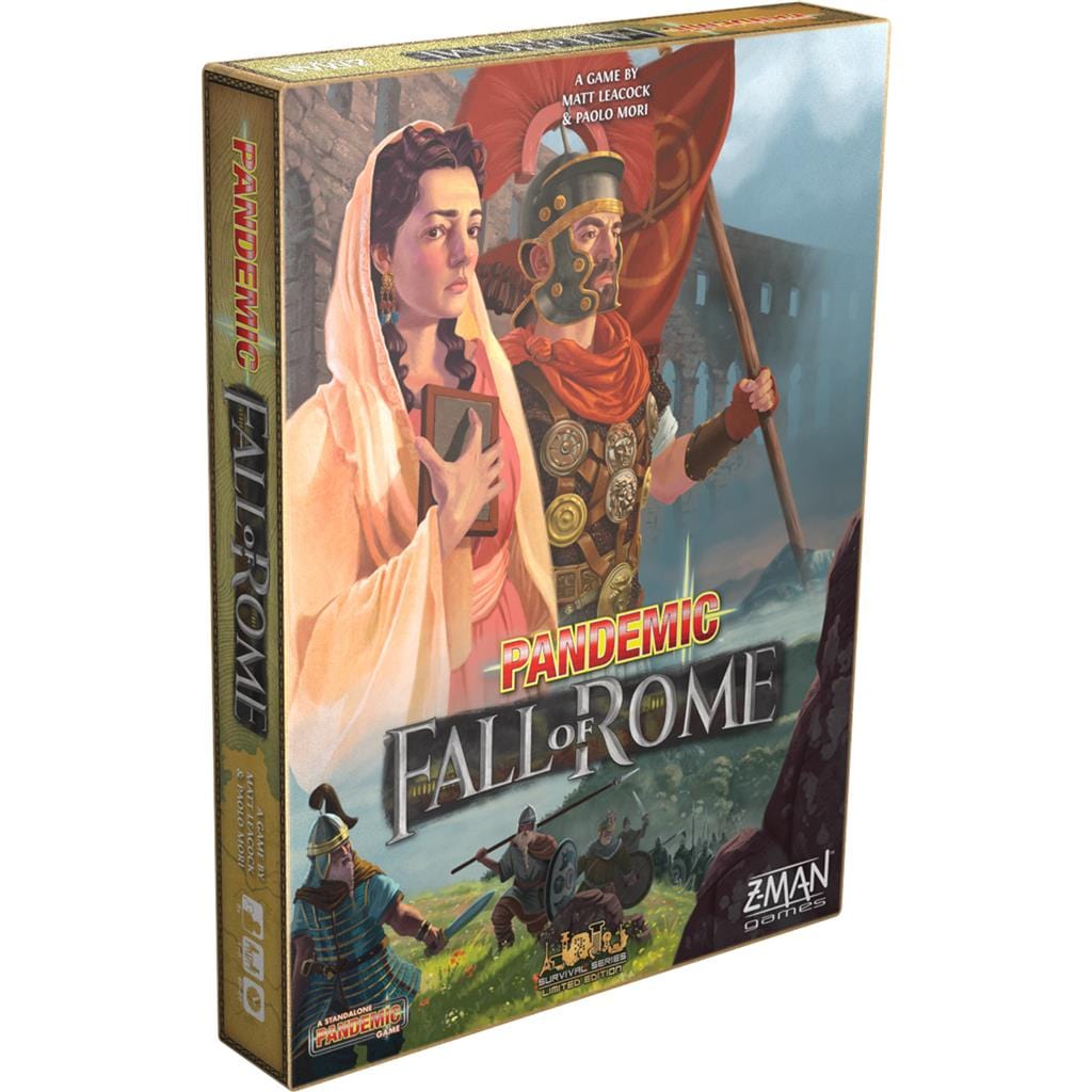 Z-Man Games Board Games > Large Box Games Pandemic: Fall of Rome 841333106591 ZM7124