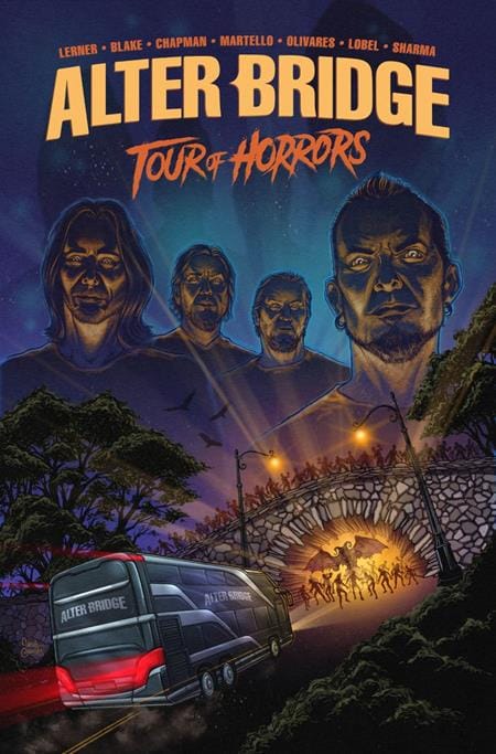 Z2 COMICS Graphic Novel ALTER BRIDGE HC TOUR OF HORRORS (Release Date: 08/12/2026) 9781954928398 0626Z21357