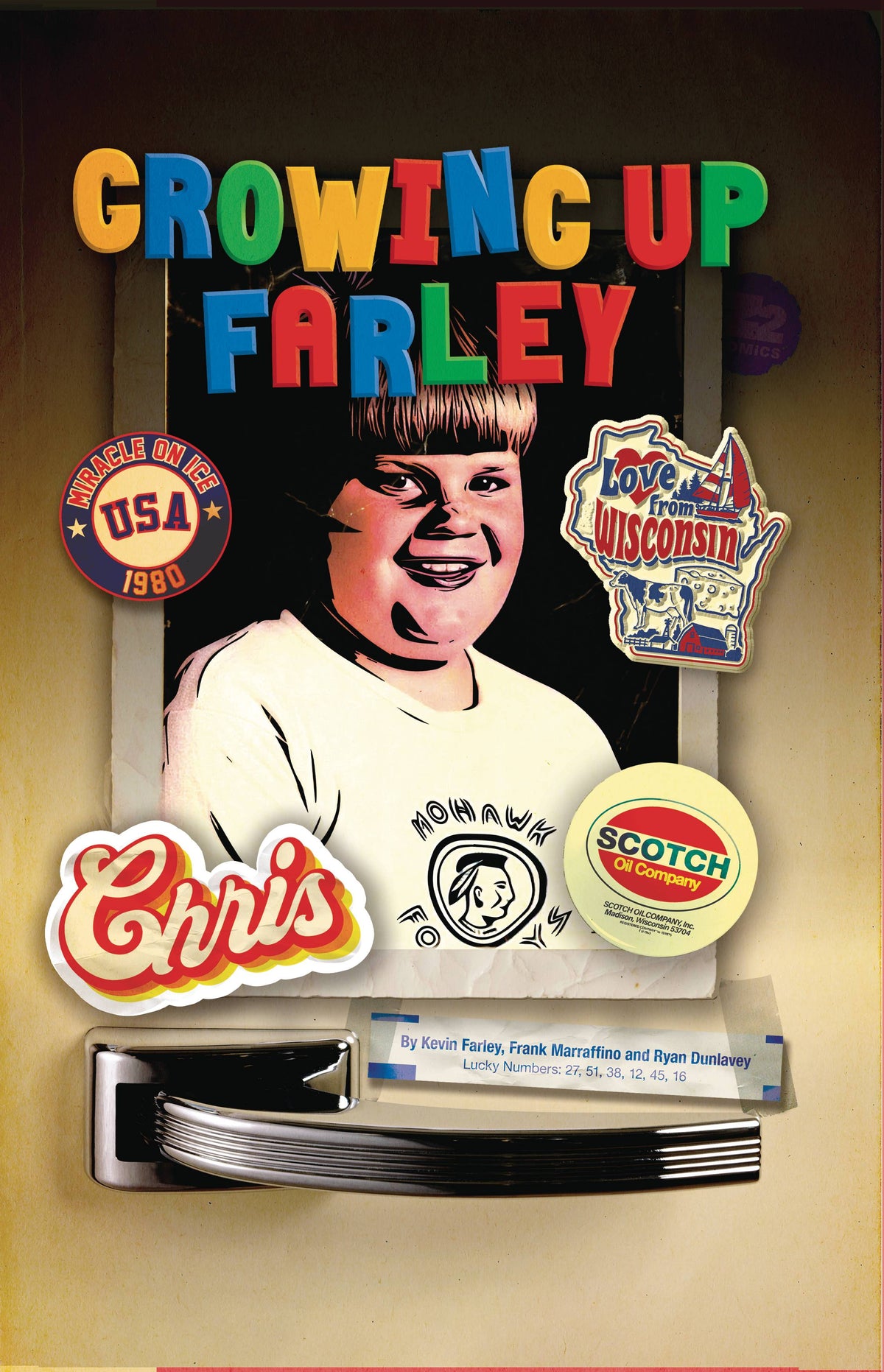 Z2 COMICS Graphic Novel GROWING UP FARLEY A CHRIS FARLEY STORY HC (MR) 9798886560381 SEP248699