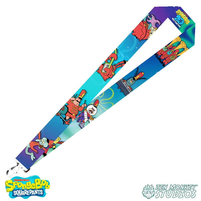 Zen Monkey Studios Apparel > Lanyards Sweet Victory (Lanyard Ver.) - SpongeBob SquarePants Lanyard 810110754256 SBOB-LAN-VICTORY