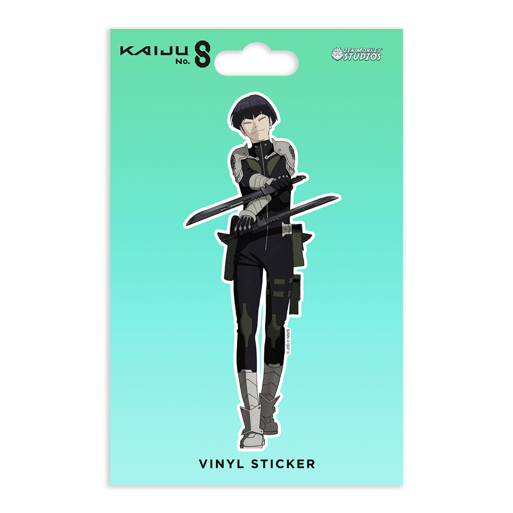 Zen Monkey Studios Decor > Stickers Soshiro Hoshina - Kaiju No. 8 Sticker 810110755857 KN8-STCK-SOSHIRO