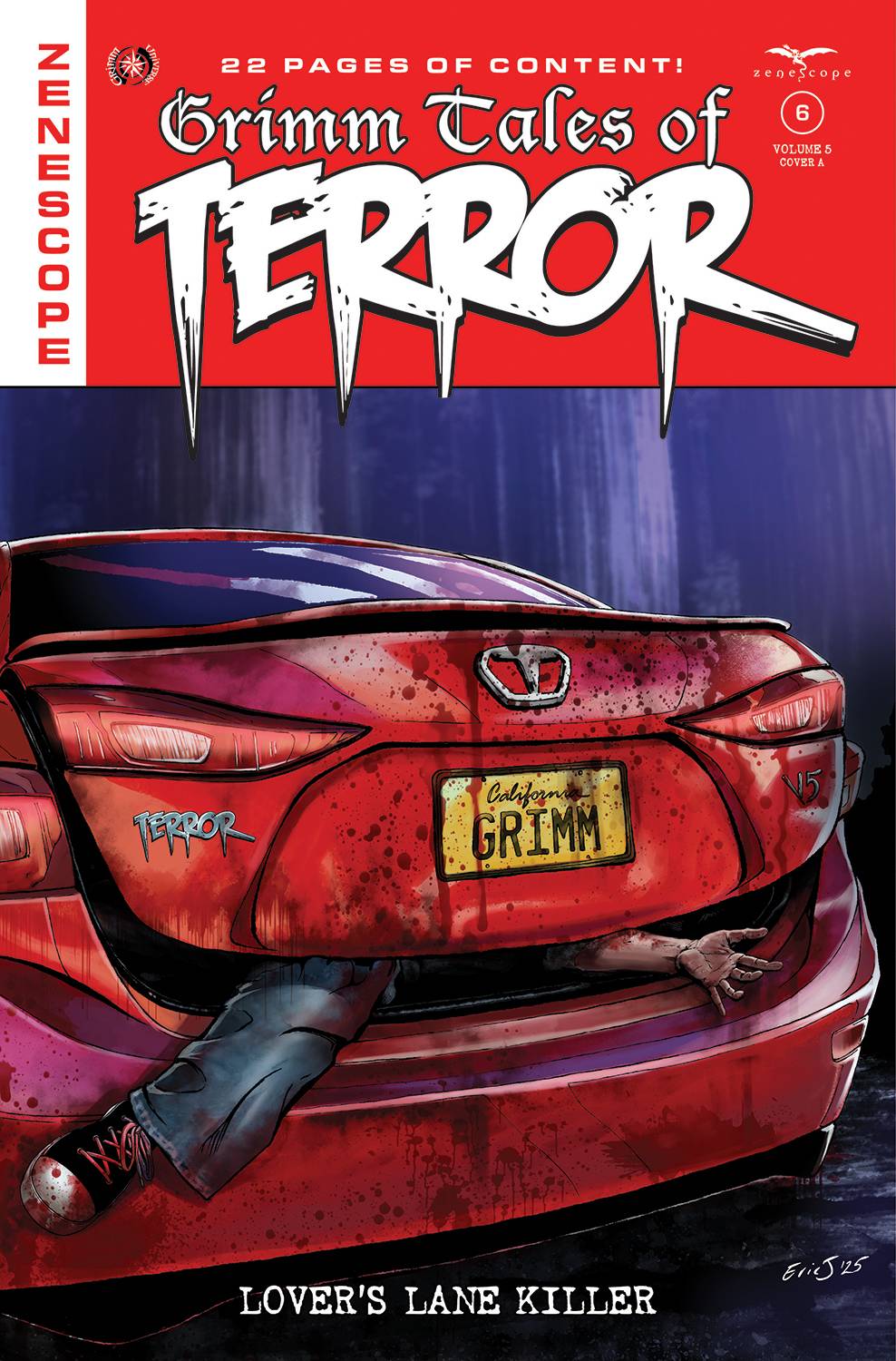Zenescope Comic Books GFT TALES OF TERROR VOL 5 #6 CVR A ERIC J (MR) 69685923145205911 STL368649