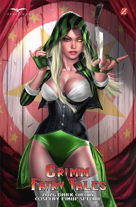 Zenescope Entertainment Comic Books GRIMM FAIRY TALES 2026 DARK CIRCUS COSPLAY PINUP SPECIAL (ONE SHOT) CVR B JOSH BURNS VAR (Release Date: 10/07/2026) 73238850810500121 0626ZE8578