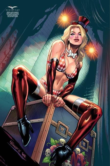 JYNX AND STITCHES THE GREAT REVENGE #2 (OF 3) CVR D INC 1:20 MARIA LAURA SANAPO VAR (Release Date: 11/11/2026)