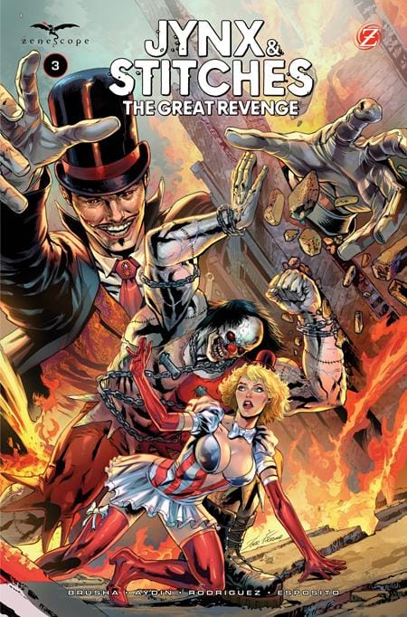 Zenescope Entertainment Comic Books JYNX AND STITCHES GREAT REVENGE #3 (OF 3) CVR B IGOR VITORINO VAR (Release Date: 12/09/2026) 73238850830300321 1026ZE1391