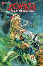 Zenescope Entertainment Comic Books ZENESCOPE ZOMBIE PINUP SPECIAL 2026 (ONE-SHOT) CVR A IGOR VITORINO (Release Date: 10/21/2026) 73238850860000111 0826ZE1511