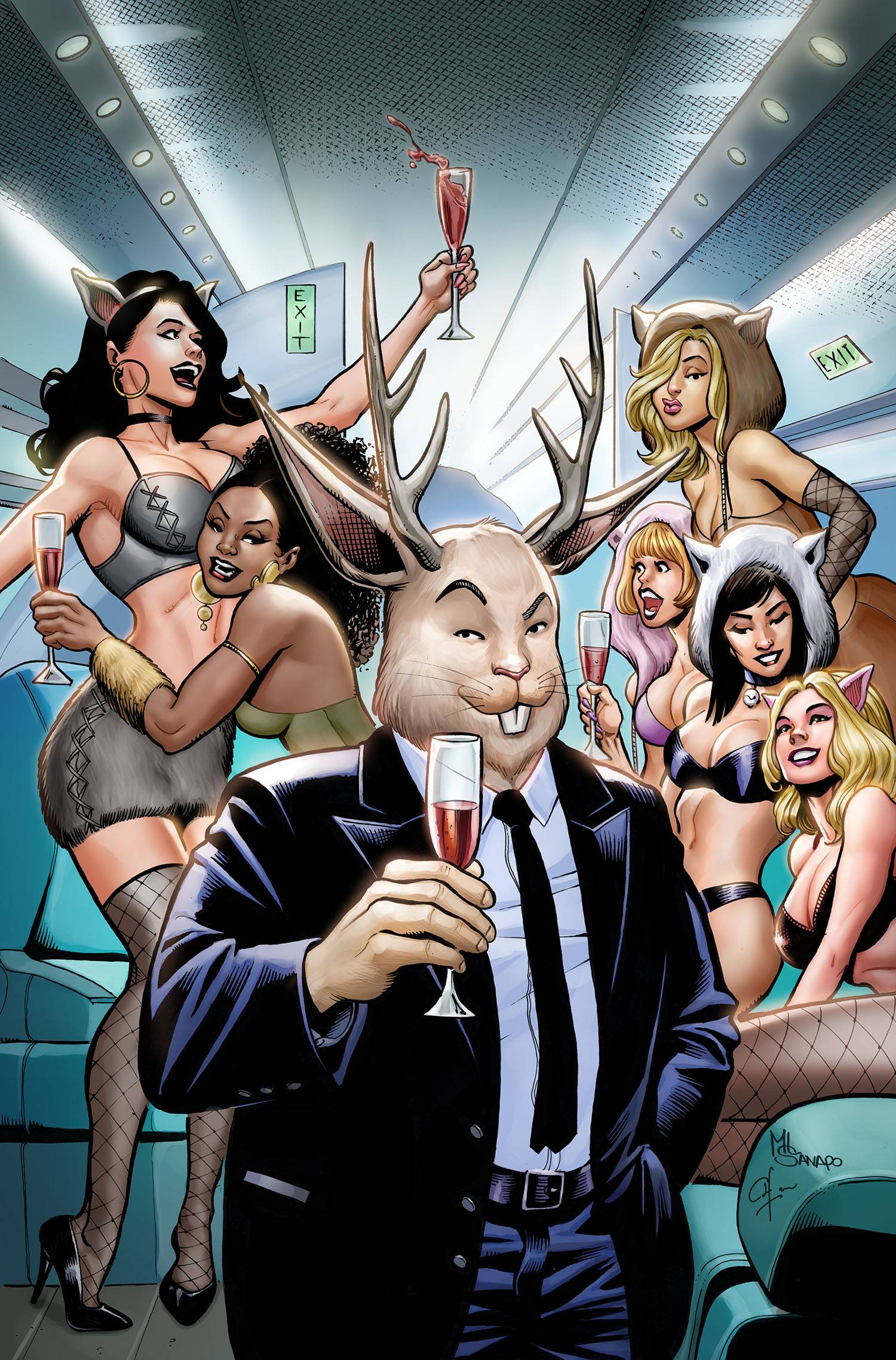 Zenescope Entertainment Inc Comic Books BUNNYMANS FURRY NIGHTMARE CVR E MARIA LAURA SANAPO 69183573202200151 AUG241089