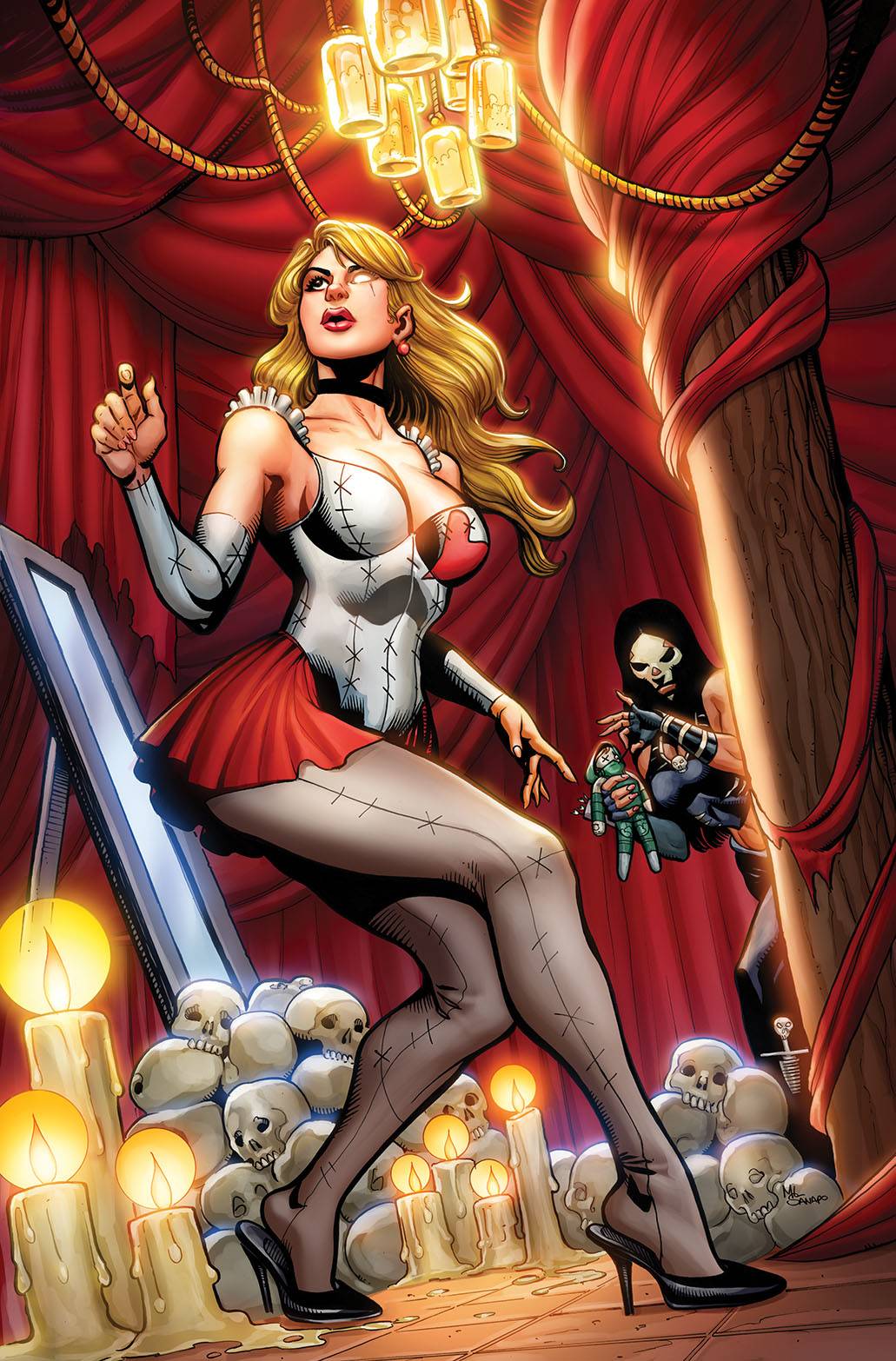 Zenescope Entertainment Inc Comic Books FAIRY TALE TEAM-UP ROBYN HOOD & MYSTERE CVR D SANAPO 69183573322700541 AUG241098