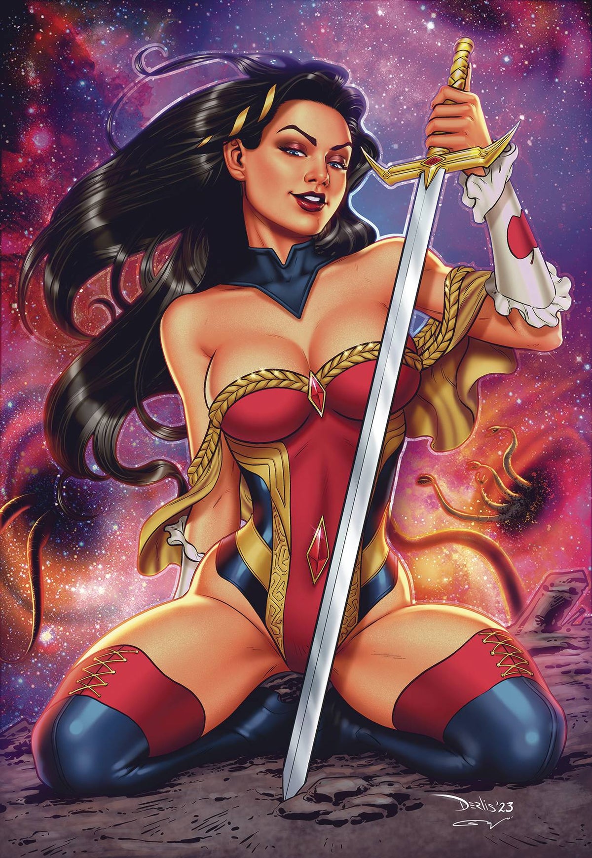 Zenescope Entertainment Inc Comic Books GRIMM FAIRY TALES #79 CVR C DERLIS SANTACRUZ 65334102304907931 OCT231155
